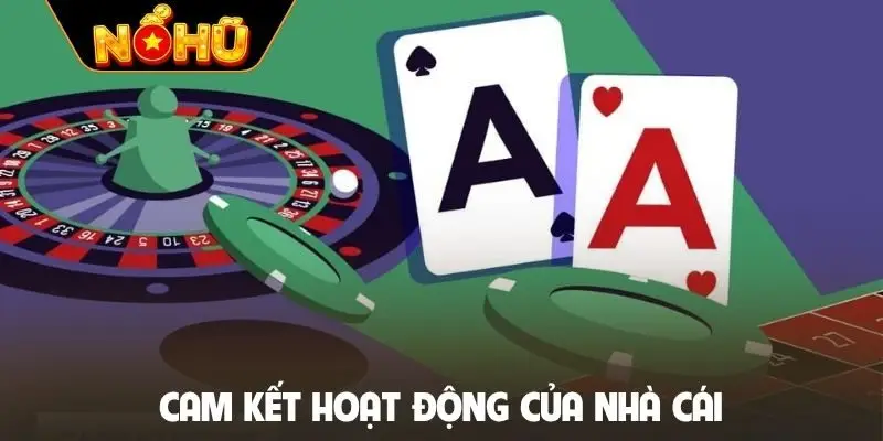 Cam kết hoạt động của nhà cái