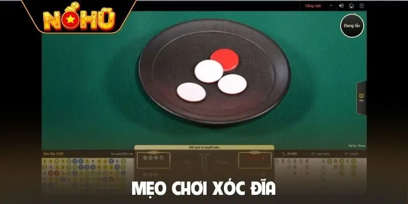 Mẹo chơi Xóc đĩa