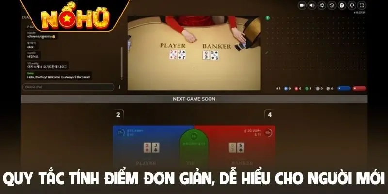 Quy tắc tính điểm đơn giản, dễ hiểu cho người mới