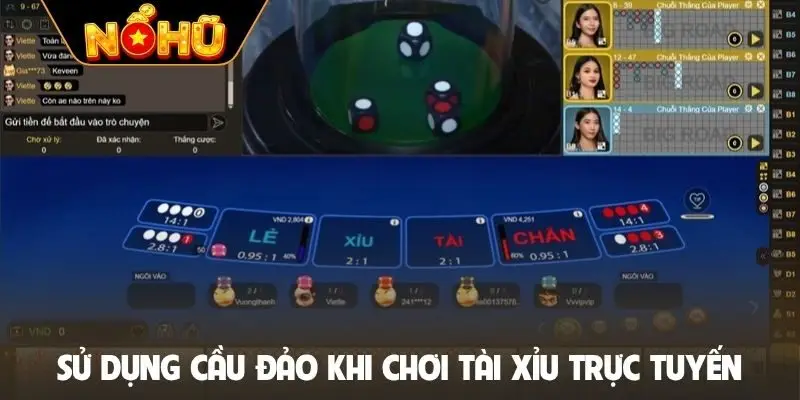 Sử dụng cầu đảo khi chơi tài xỉu trực tuyến